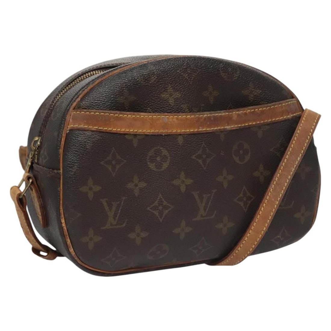 Louis Vuitton Blois Monogram Canvas Shoulder Bag M51221: Louis Vuitton Blois Monogram Canvas Shoulder Bag M51221 This Louis Vuitton Monogram Blois Shoulder Bag (model M51221) is crafted from the brand's signature monogram canvas and features an adjustable s