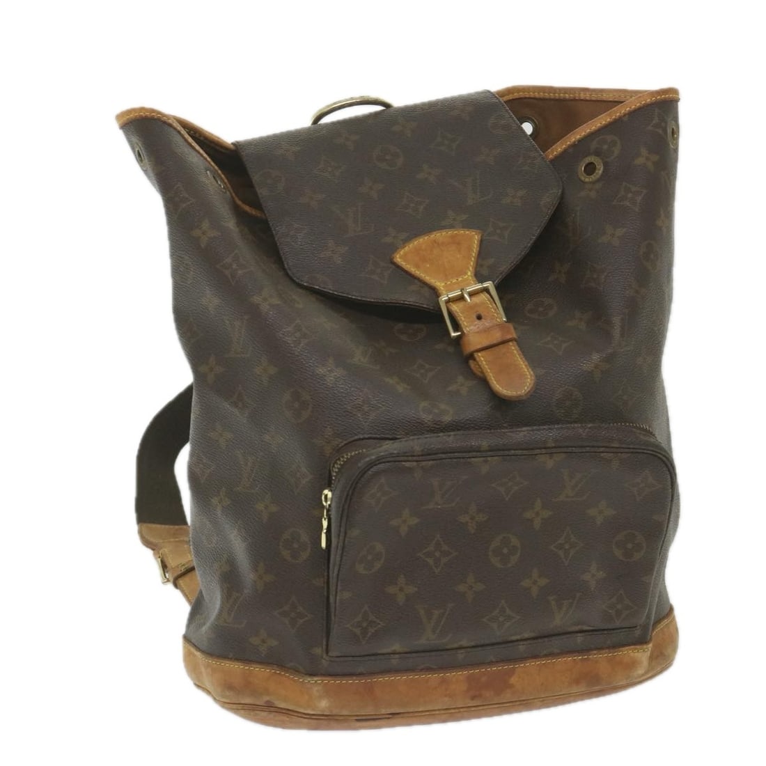 Louis Vuitton M51135 Montsouris GM Monogram Canvas Backpack: Louis Vuitton M51135 Montsouris GM Monogram Canvas Backpack Louis Vuitton Monogram Montsouris GM backpack in Monogram Canvas, made in France. The bag features the Montsouris GM style, product number M