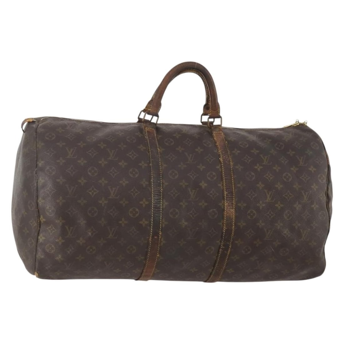 Louis Vuitton M41422 Keepall 60 Monogram Canvas Boston Bag: Louis Vuitton M41422 Keepall 60 Monogram Canvas Boston Bag Louis Vuitton Keepall 60 Boston Bag in Monogram Canvas, made in France and identified by product number M41422. This women's Boston bag comes