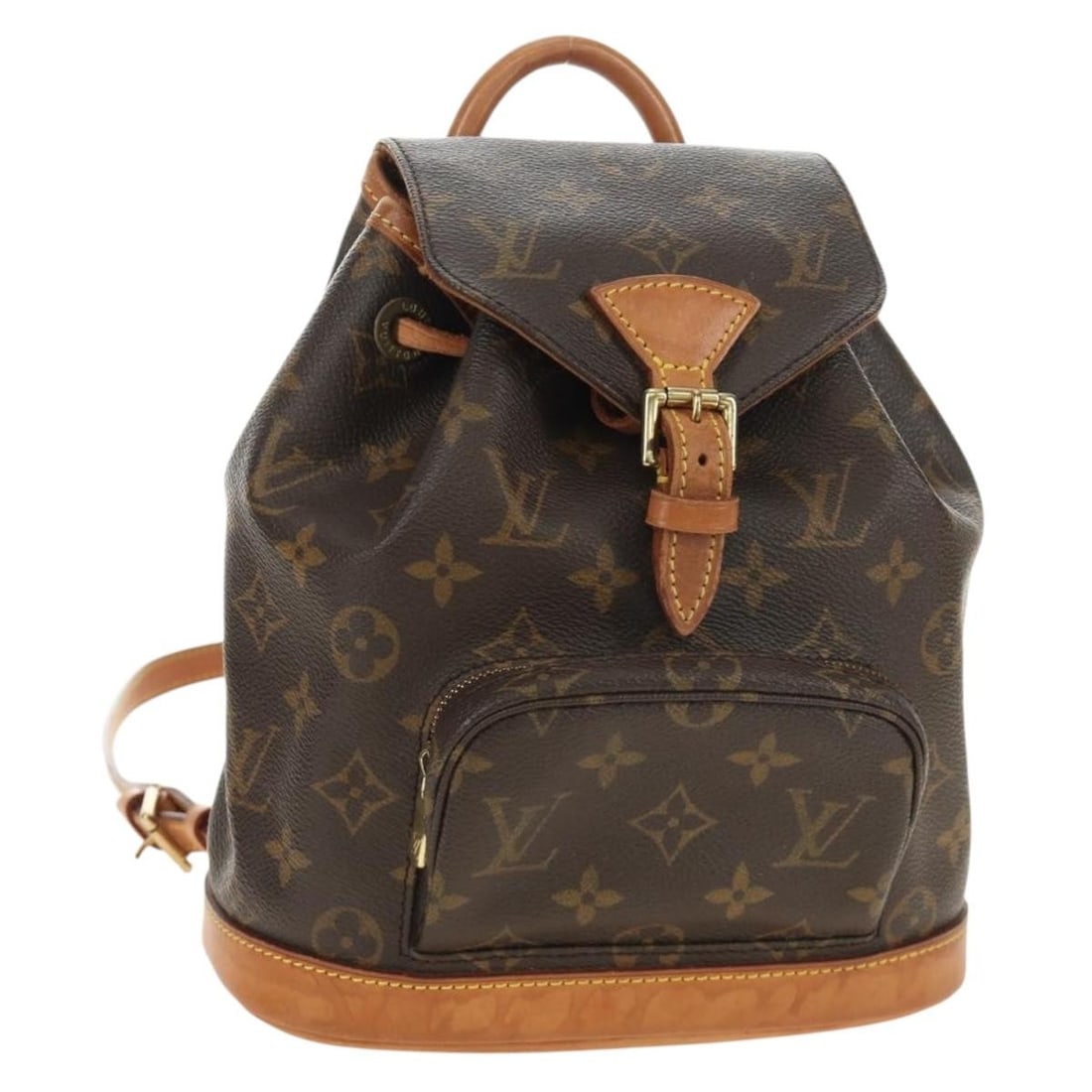 Louis Vuitton M51137 Montsouris PM Monogram Canvas Backpack: Louis Vuitton M51137 Montsouris PM Monogram Canvas Backpack Louis Vuitton Montsouris PM backpack in Monogram Canvas, made in France. This women's backpack features the Monogram colorway and comes with