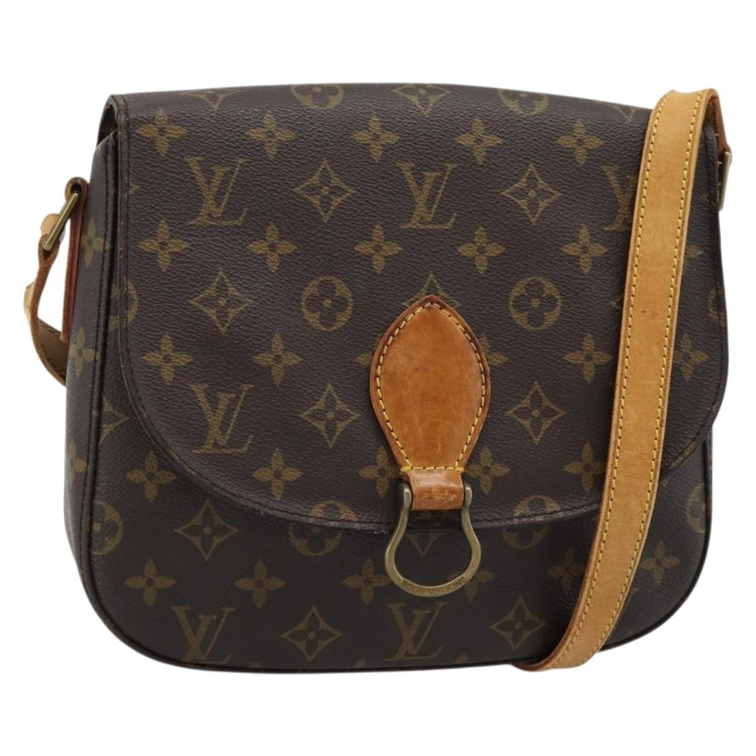 Louis Vuitton Saint Cloud GM Monogram Canvas Shoulder Bag M51242: Louis Vuitton Saint Cloud GM Monogram Canvas Shoulder Bag M51242 Louis Vuitton Saint Cloud GM shoulder bag in Monogram Canvas, made in France. This women's shoulder bag features the Monogram colorway 