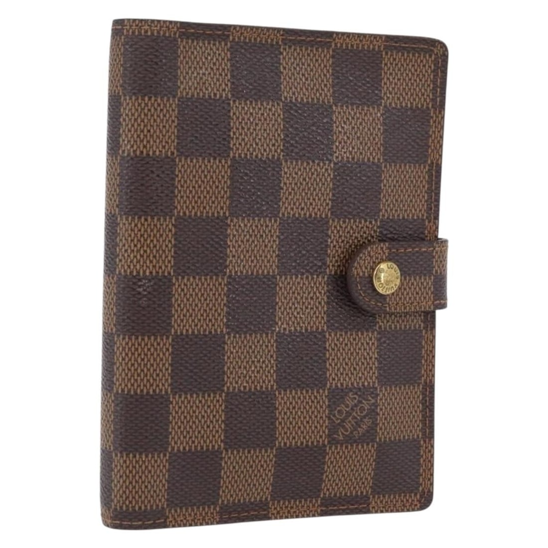 Louis Vuitton R20700 Damier Ebene PM Agenda Day Planner Cover: Louis Vuitton R20700 Damier Ebene PM Agenda Day Planner Cover Louis Vuitton Damier Ebene Agenda PM day planner cover in Damier Ebene canvas. This compact organizer cover is made in Spain and is offere