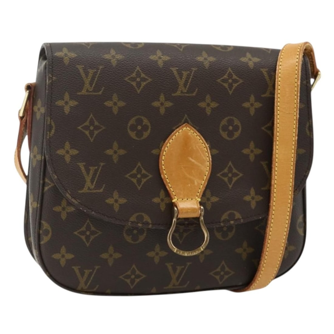 Louis Vuitton M51242 Saint Cloud GM Monogram Canvas Shoulder Bag: Louis Vuitton M51242 Saint Cloud GM Monogram Canvas Shoulder Bag Louis Vuitton Saint Cloud GM shoulder bag in Monogram canvas, model M51242, made in France. This women's bag is offered as the item onl