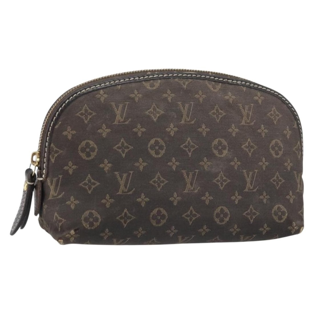 Monogram Idylle Canvas Pouch Brown M40375 by Louis Vuitton: Monogram Idylle Canvas Pouch Brown M40375 by Louis Vuitton This Louis Vuitton Monogram Idylle Pochette Pouch in brown features the signature Monogram Idylle canvas and is designed for women. The pouch