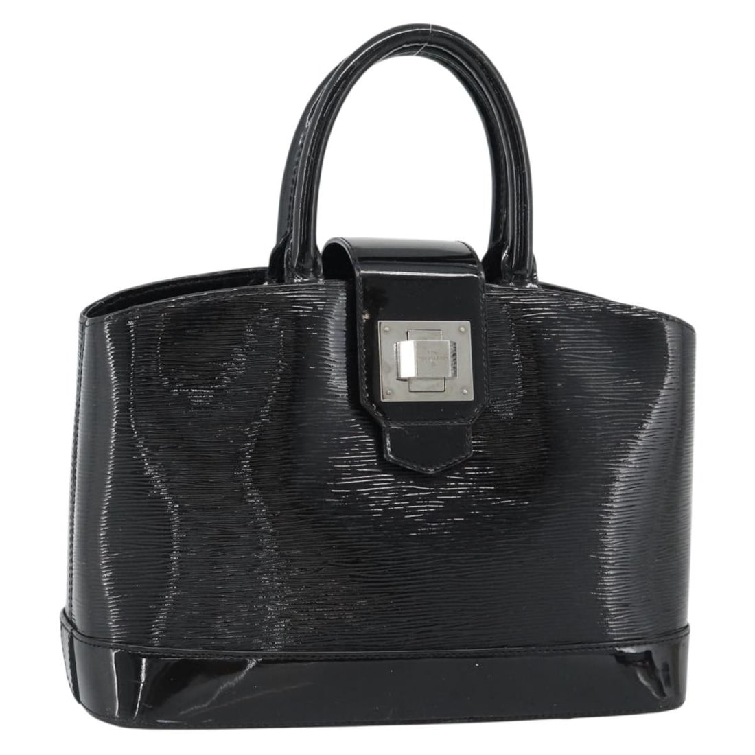 Louis Vuitton Mirabeau GM Black Epi Electric Leather Handbag M4034N: Louis Vuitton Mirabeau GM Black Epi Electric Leather Handbag M4034N Louis Vuitton Epi Electric Mirabeau GM handbag in black Epi leather, made in France. This item is identified with product number M40