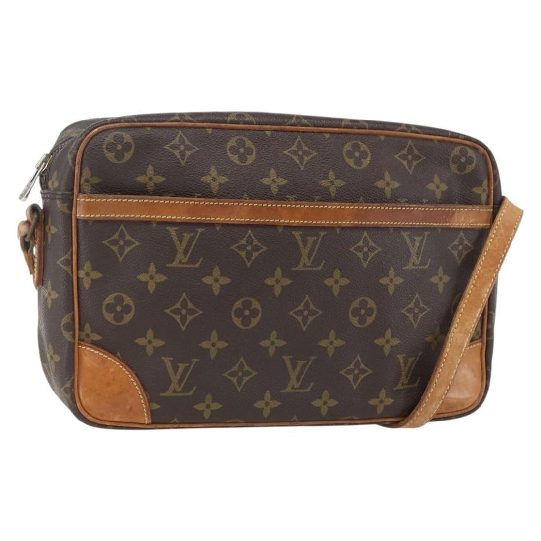 Louis Vuitton Trocadero 30 Monogram Canvas M51272 Shoulder Bag France: Louis Vuitton Trocadero 30 Monogram Canvas M51272 Shoulder Bag France This is a Louis Vuitton Monogram Trocadero 30 Shoulder Bag, crafted from signature monogram canvas. The bag features a classic mon