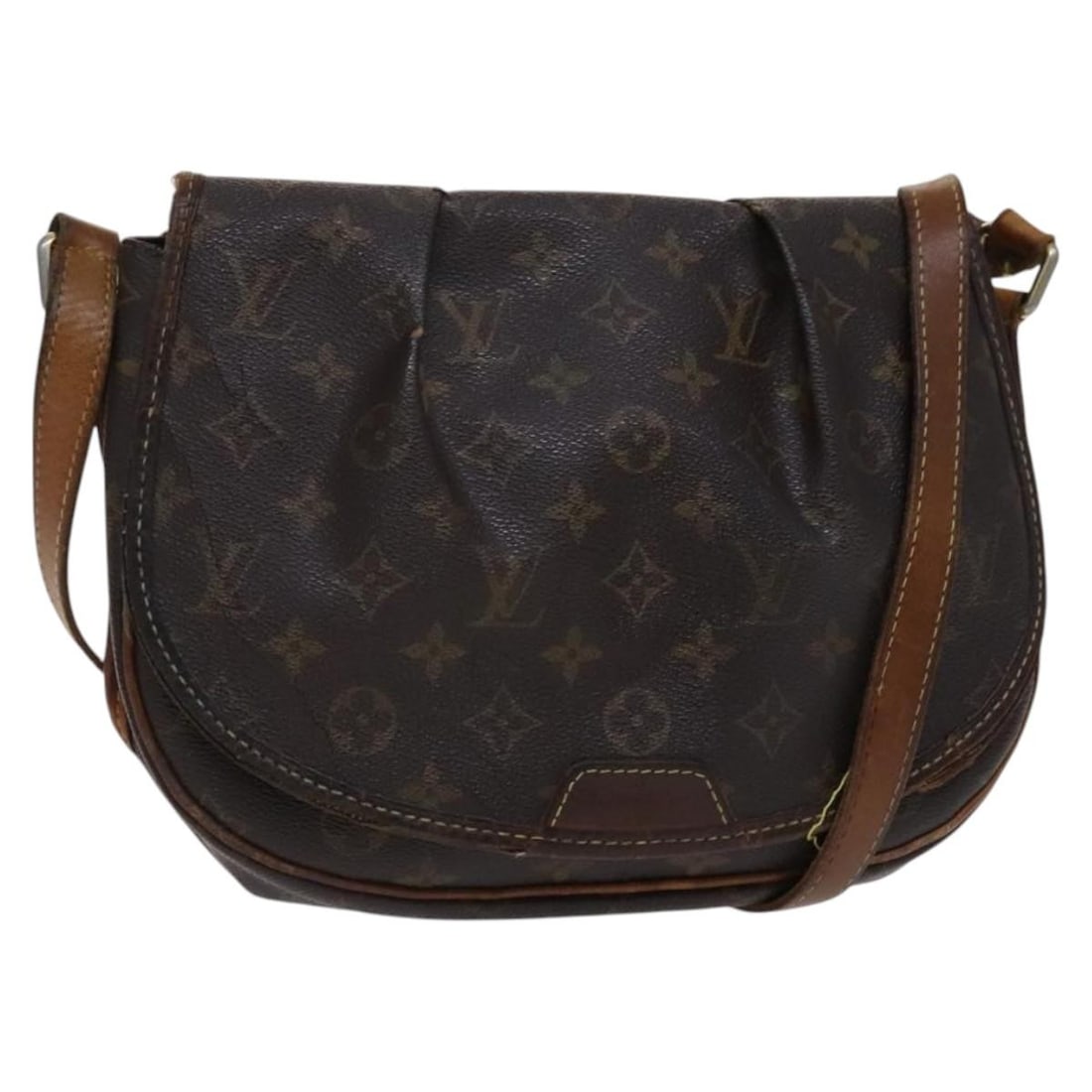 Louis Vuitton Menilmontant PM Monogram Canvas Shoulder Bag M40474 France: Louis Vuitton Menilmontant PM Monogram Canvas Shoulder Bag M40474 France This Louis Vuitton Menilmontant PM shoulder bag features the iconic Monogram canvas exterior. Designed for women, it offers a p