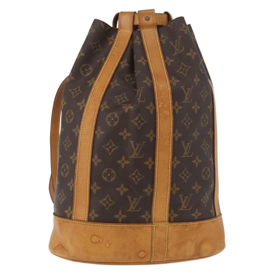 Louis Vuitton M42243 Randonnee PM Monogram Canvas Shoulder Bag: Louis Vuitton M42243 Randonnee PM Monogram Canvas Shoulder Bag Louis Vuitton Monogram Randonnee PM shoulder bag in Monogram Canvas, made in France. The bag measures approximately W29 cm x H37 cm x D16