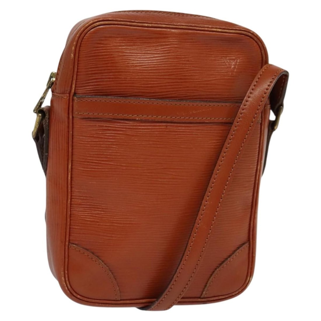 Louis Vuitton Danube Epi Leather Brown Shoulder Bag M51694: Louis Vuitton Danube Epi Leather Brown Shoulder Bag M51694 This Louis Vuitton Epi Danube Shoulder Bag in brown features the signature Epi leather exterior and is designed for women. The bag offers a c