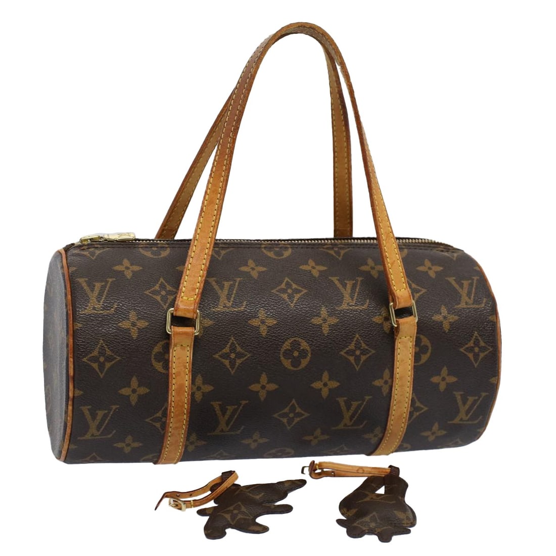 Louis Vuitton M40266 Papillon 26 Monogram Canvas Handbag: Louis Vuitton M40266 Papillon 26 Monogram Canvas Handbag Louis Vuitton Monogram Comme Des Garcons Papillon 26 handbag in Monogram Canvas, made in France. This women's handbag comes with a dust bag and