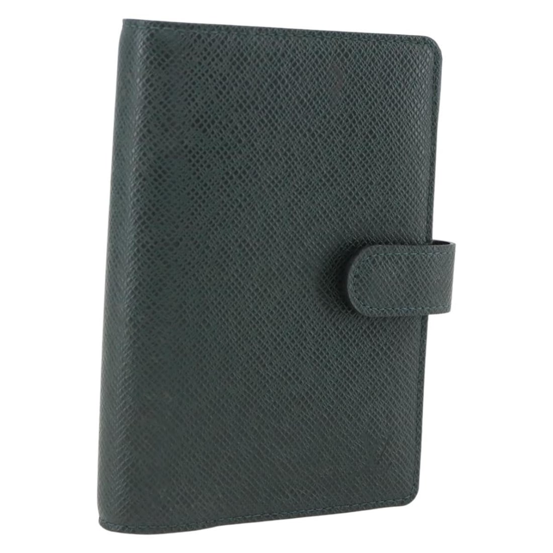 LOUIS VUITTON Taiga Agenda PM Day Planner Cover Epicea R20424 Auth: LOUIS VUITTON Taiga Agenda PM Day Planner Cover Epicea R20424 Auth Presenting the LOUIS VUITTON Taiga Agenda PM Day Planner Cover in the sophisticated Epicea color. This stylish day planner cover is c