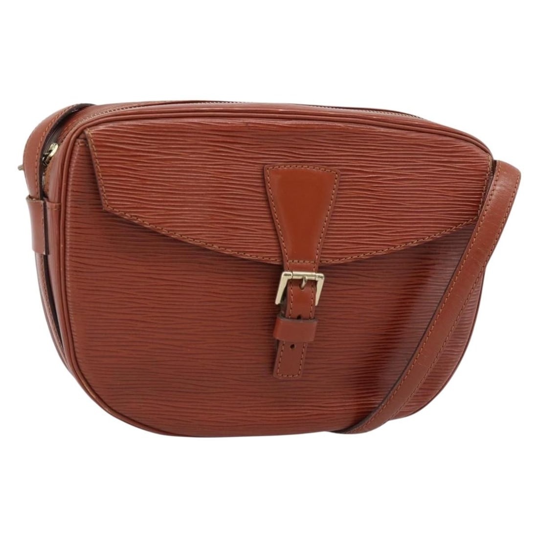 Louis Vuitton M52153 Jeune Fille MM Epi Leather Shoulder Bag Brown: Louis Vuitton M52153 Jeune Fille MM Epi Leather Shoulder Bag Brown Louis Vuitton Jeune Fille MM shoulder bag in Brown Epi leather, made in France. This women's bag features a shoulder strap with an ap