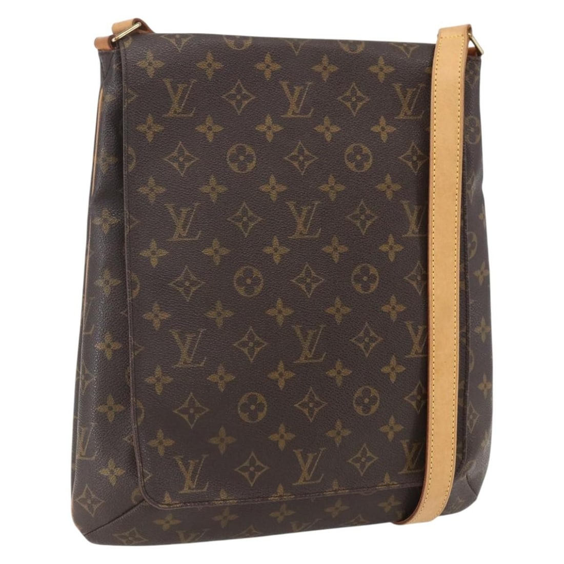 Louis Vuitton M51387 Musette Salsa Monogram Canvas Shoulder Bag: Louis Vuitton M51387 Musette Salsa Monogram Canvas Shoulder Bag Louis Vuitton Monogram Musette Salsa Long Shoulder Bag, made in France from Monogram Canvas. This women's shoulder bag features the Mono
