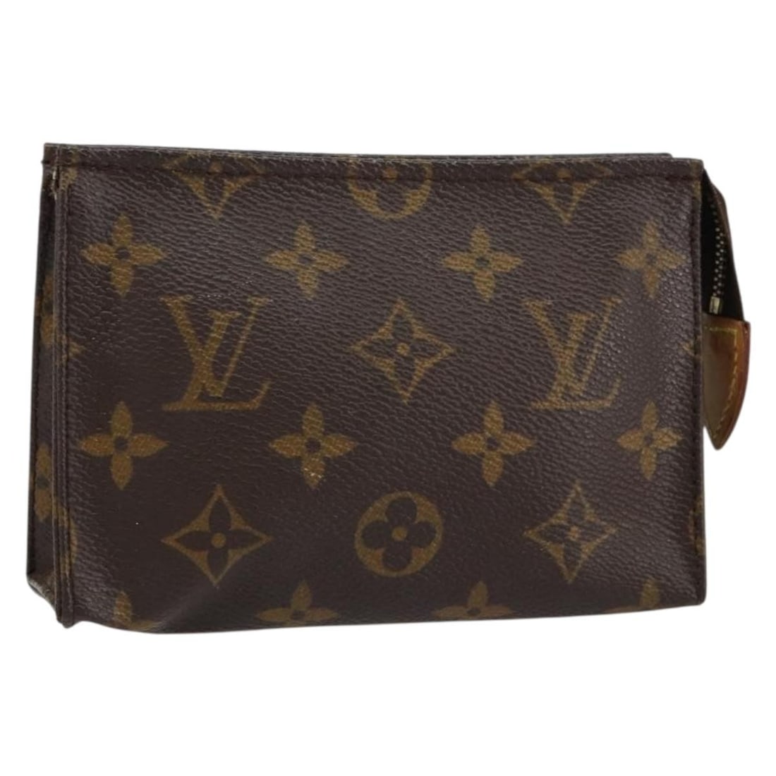 LOUIS VUITTON Monogram Poche Toilette 15 Pouch M47546 Auth: LOUIS VUITTON Monogram Poche Toilette 15 Pouch M47546 Auth Introducing the LOUIS VUITTON Monogram Poche Toilette 15 Pouch, a stylish and practical accessory crafted from durable Monogram Canvas. This 
