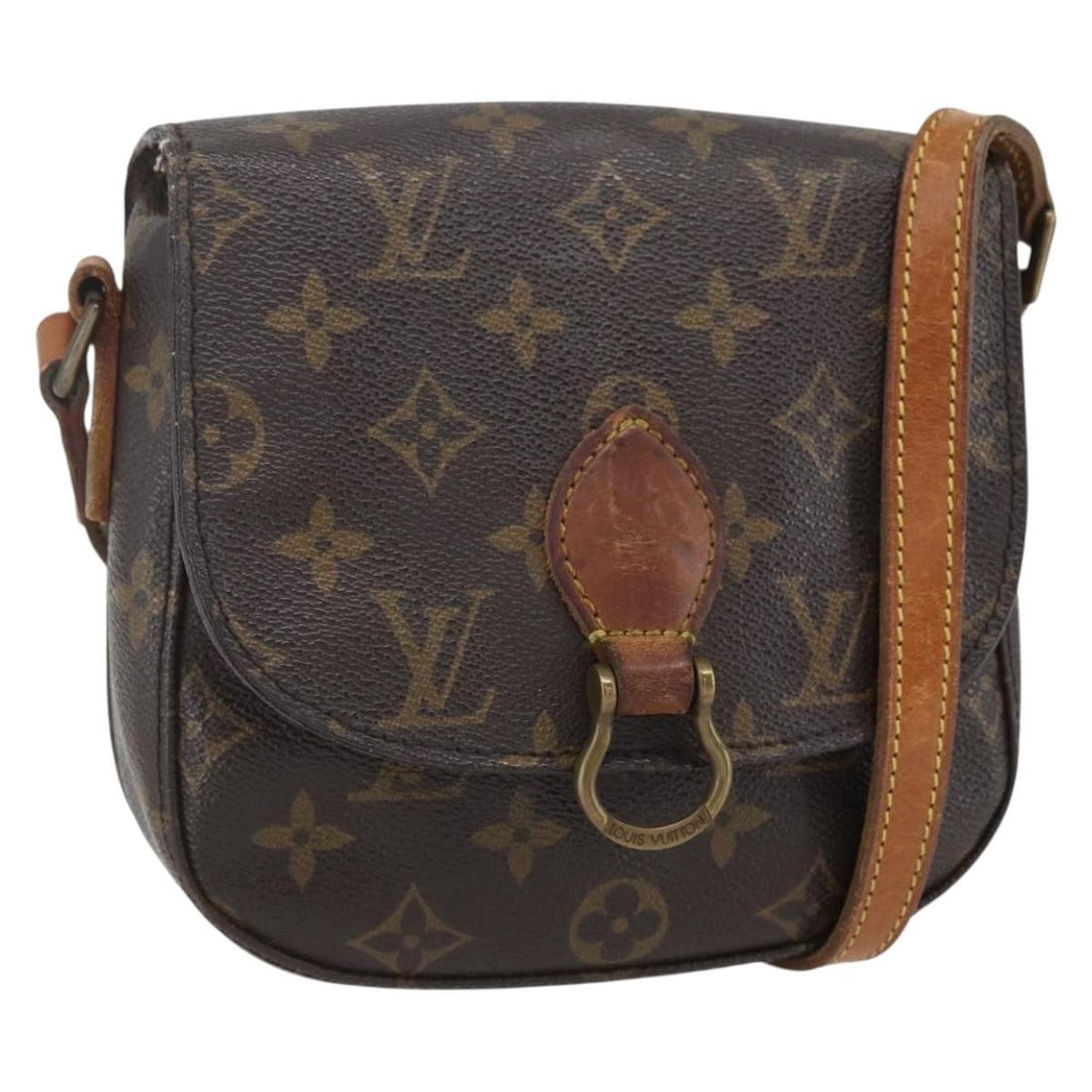 Louis Vuitton Saint Cloud PM Monogram Canvas Shoulder Bag M51244: Louis Vuitton Saint Cloud PM Monogram Canvas Shoulder Bag M51244 This Louis Vuitton Monogram Saint Cloud PM Shoulder Bag, model M51244, features the iconic monogram canvas and is crafted in France. Th