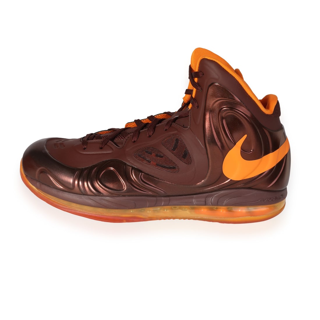 Nike Air Max Hyperposite Burgundy Men's Basketball Sneaker 11.5 US Box: Nike Air Max Hyperposite Burgundy Men's Basketball Sneaker 11.5 US Box Nike Air Max Hyperposite 'Burgundy' men's sneaker in pre-owned condition. This basketball-style shoe features a fabric upper, Air