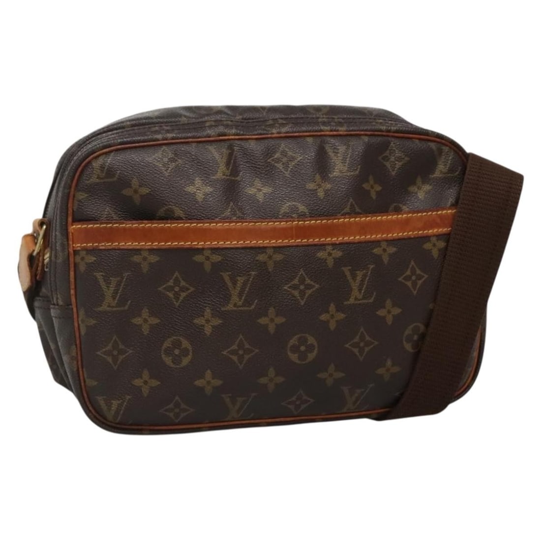 Louis Vuitton Monogram Reporter PM Shoulder Bag M45254 Auth: Louis Vuitton Monogram Reporter PM Shoulder Bag M45254 Auth This authentic LOUIS VUITTON Monogram Reporter PM Shoulder Bag (Model: M45254) is a stylish and practical accessory. Crafted from durable Mo