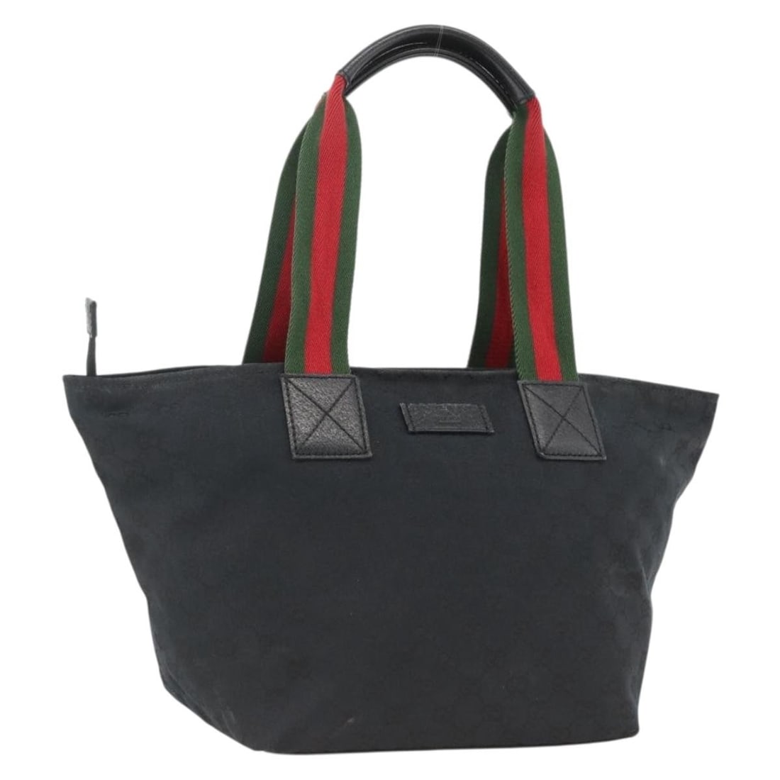 Black GG Canvas Sherry Line Handbag by Gucci Model 131230: Black GG Canvas Sherry Line Handbag by Gucci Model 131230 This is a Gucci GG Canvas Sherry Line hand bag in black, designed for women. Crafted in Italy, it features the signature GG canvas exterior wi