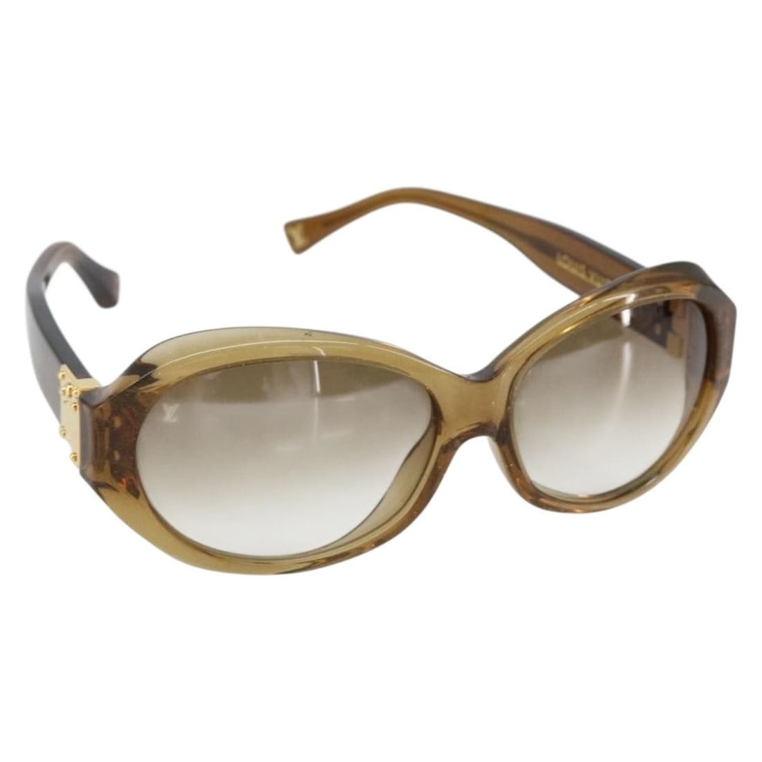 LOUIS VUITTON Z0094E Brown Plastic Sunglasses Authentic: LOUIS VUITTON Z0094E Brown Plastic Sunglasses Authentic Elevate your accessory game with these authentic LOUIS VUITTON sunglasses, crafted in France. Featuring a stylish brown plastic frame, these sun