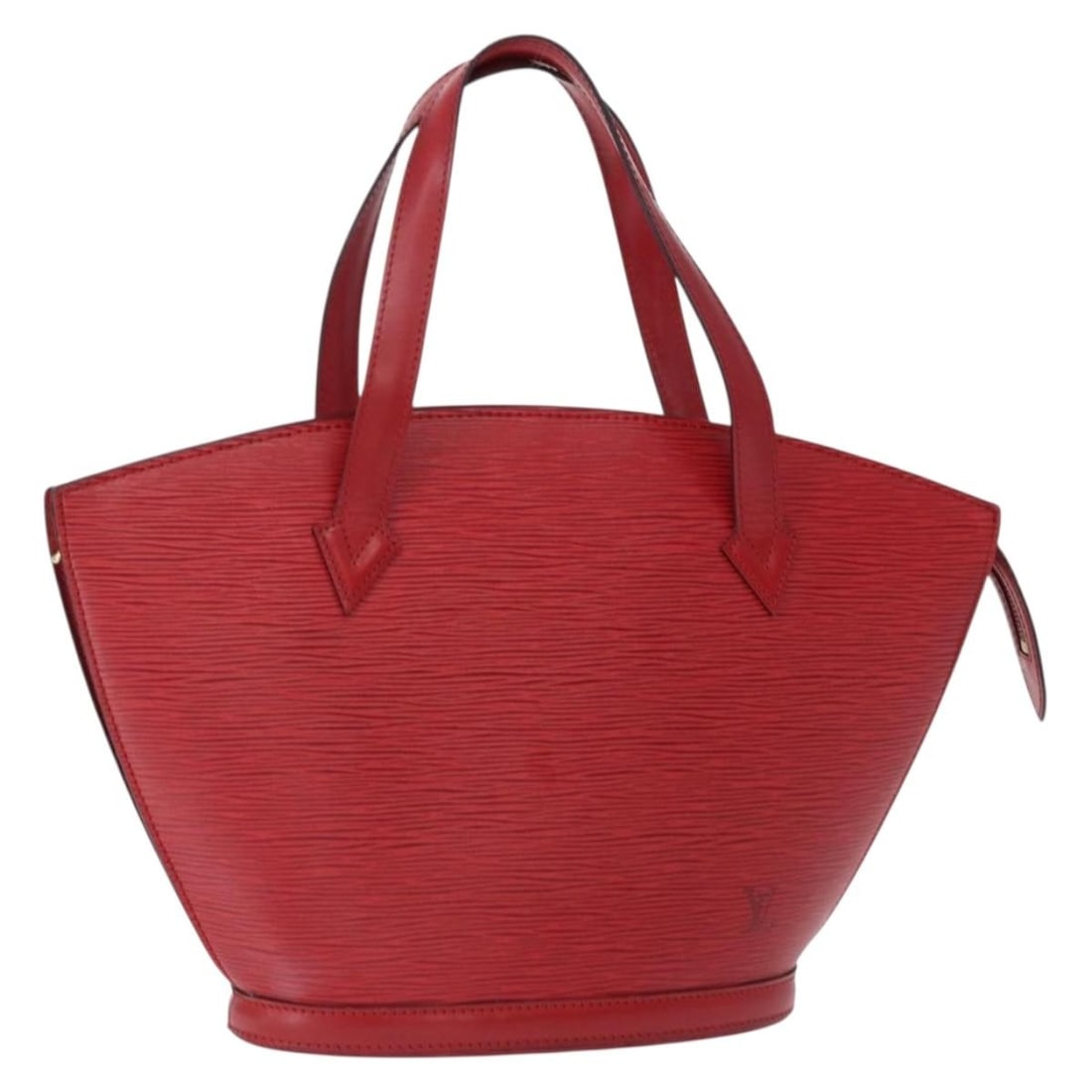 Louis Vuitton M52277 Saint Jacques Epi Leather Shoulder Bag Red: Louis Vuitton M52277 Saint Jacques Epi Leather Shoulder Bag Red This Louis Vuitton Epi Saint Jacques shoulder bag is crafted from red Epi leather and made in France. It features a structured shoulder 