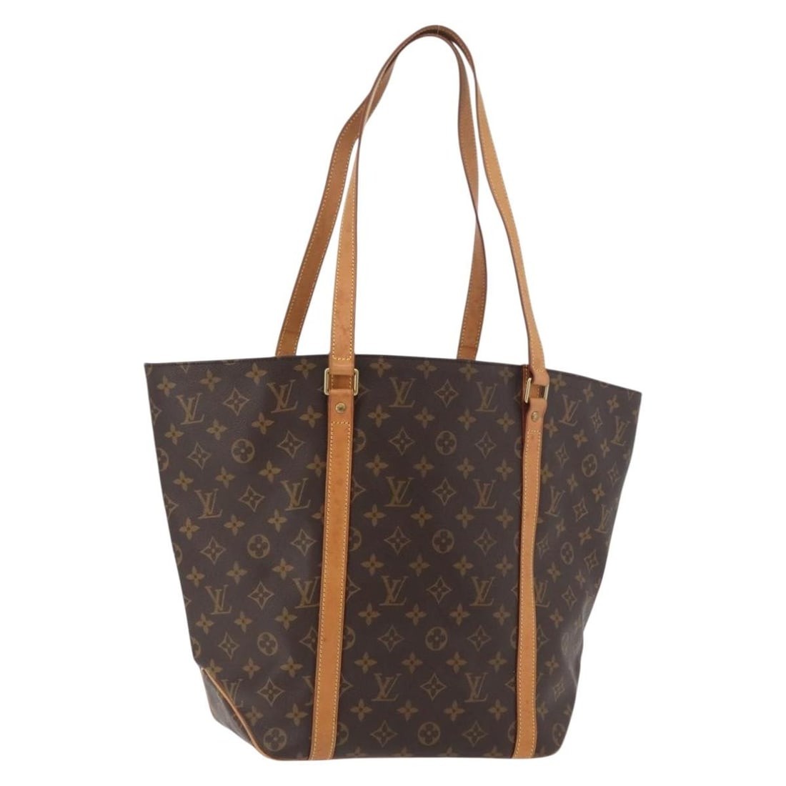 Louis Vuitton M51108 Sac Shopping Monogram Canvas Tote: Louis Vuitton M51108 Sac Shopping Monogram Canvas Tote Louis Vuitton Sac Shopping tote bag in Monogram canvas with a shoulder-carry design. This women's bag is made in France and includes only the ite