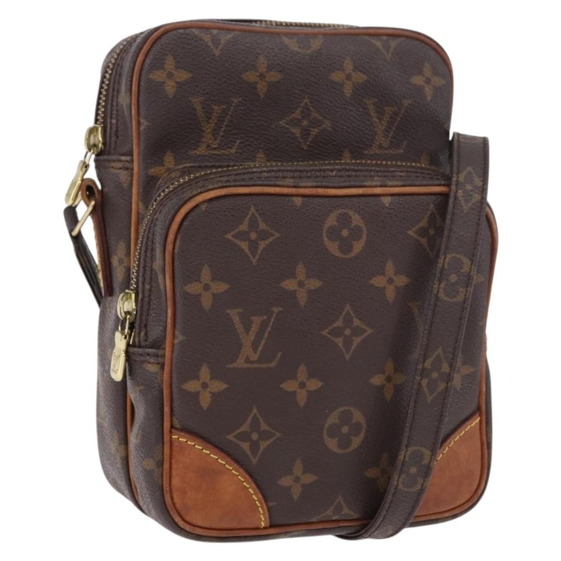 Louis Vuitton Amazon Monogram Canvas Shoulder Bag M45236 France: Louis Vuitton Amazon Monogram Canvas Shoulder Bag M45236 France A Louis Vuitton Monogram Amazon shoulder bag in Monogram Canvas, made in France. The bag features a shoulder strap with an approximate d