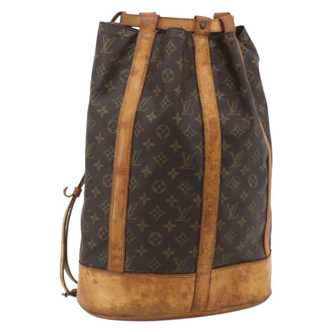 Louis Vuitton M42244 Randonnee GM Monogram Canvas Shoulder Bag: Louis Vuitton M42244 Randonnee GM Monogram Canvas Shoulder Bag Authentic Louis Vuitton Randonnee GM shoulder bag in Monogram canvas. This women's bag includes a pouch and is made in France. Condition 