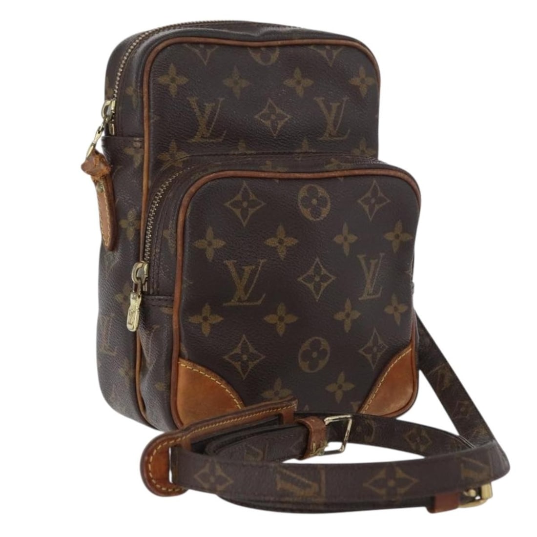 Louis Vuitton M45236 Amazon Monogram Canvas Shoulder Bag France: Louis Vuitton M45236 Amazon Monogram Canvas Shoulder Bag France Louis Vuitton Monogram Amazon Shoulder Bag, made in France from Monogram Canvas. This women's shoulder bag features the Monogram exterio