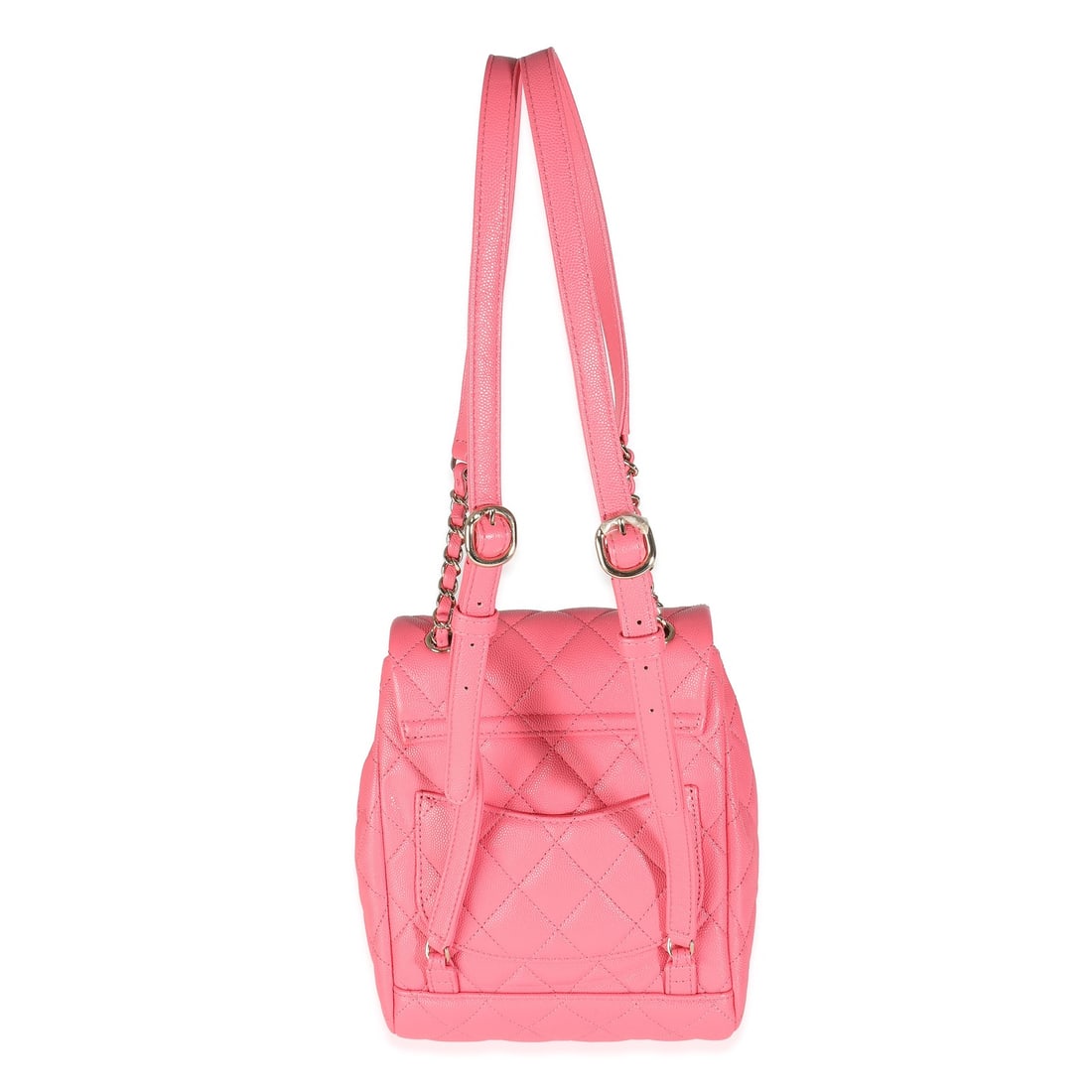 Chanel Pink Caviar Drawstring Backpack - 3