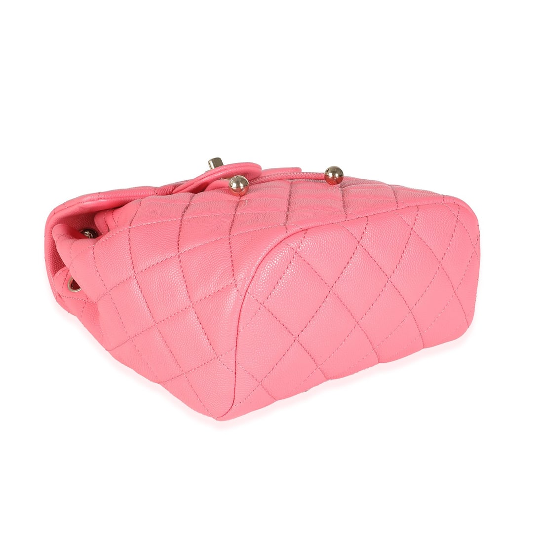 Chanel Pink Caviar Drawstring Backpack - 6