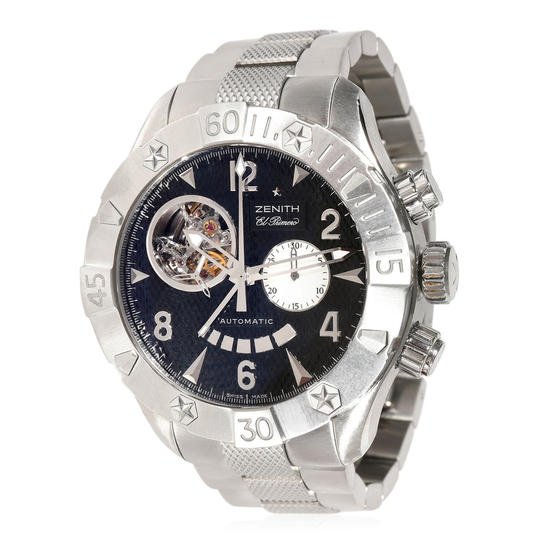 Zenith Defy Classic 03.0526.4021 Men's Luxury Watch Stainless Steel Diver: Zenith Defy Classic 03.0526.4021 Men's Luxury Watch Stainless Steel Diver The Zenith Defy Classic 03.0526.4021 is a luxury men's wristwatch crafted from high-quality stainless steel. It features a rob