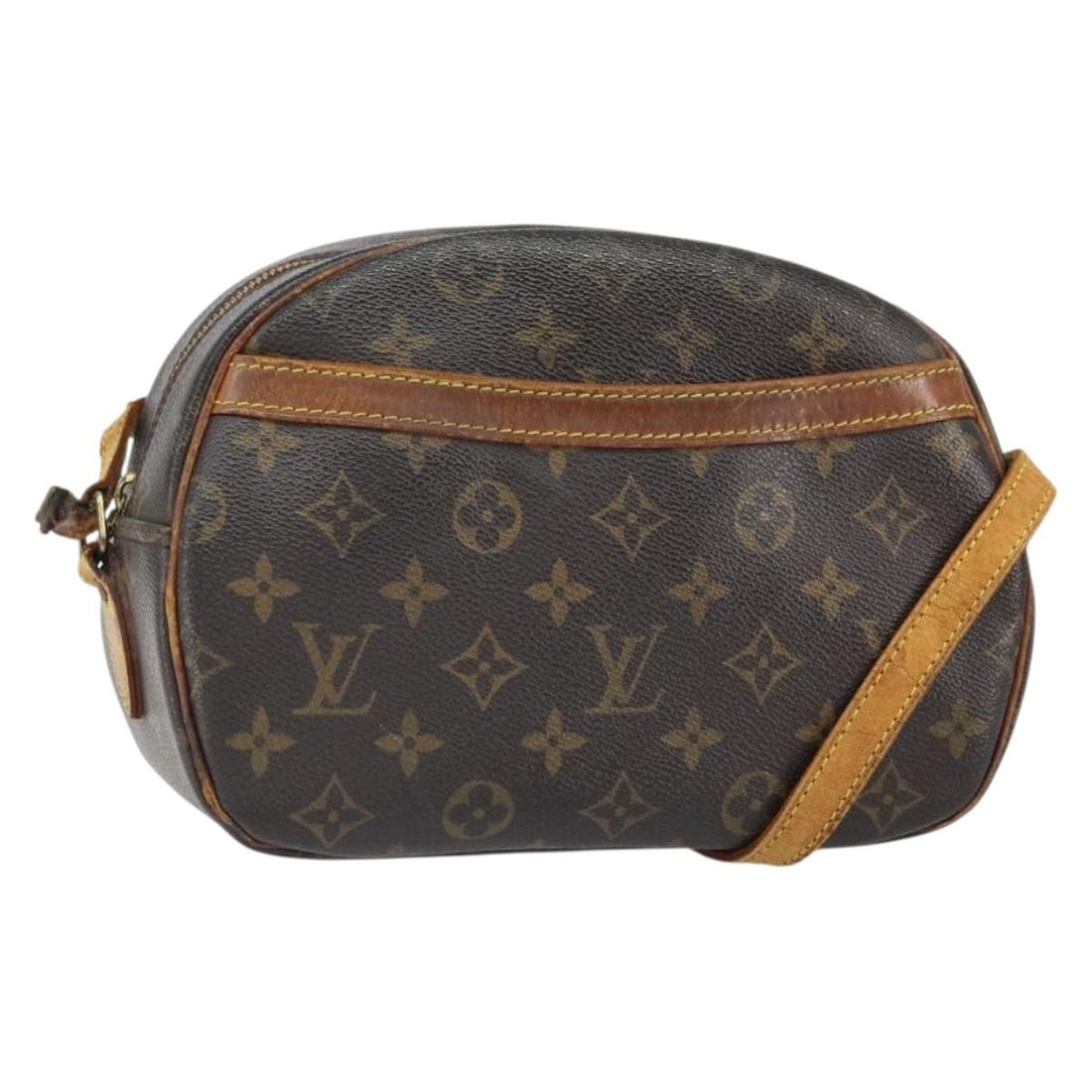 Louis Vuitton Blois Monogram Canvas Shoulder Bag M51221 France: Louis Vuitton Blois Monogram Canvas Shoulder Bag M51221 France This Louis Vuitton Monogram Blois Shoulder Bag (model M51221) features the iconic monogram canvas exterior and is crafted in France. The 