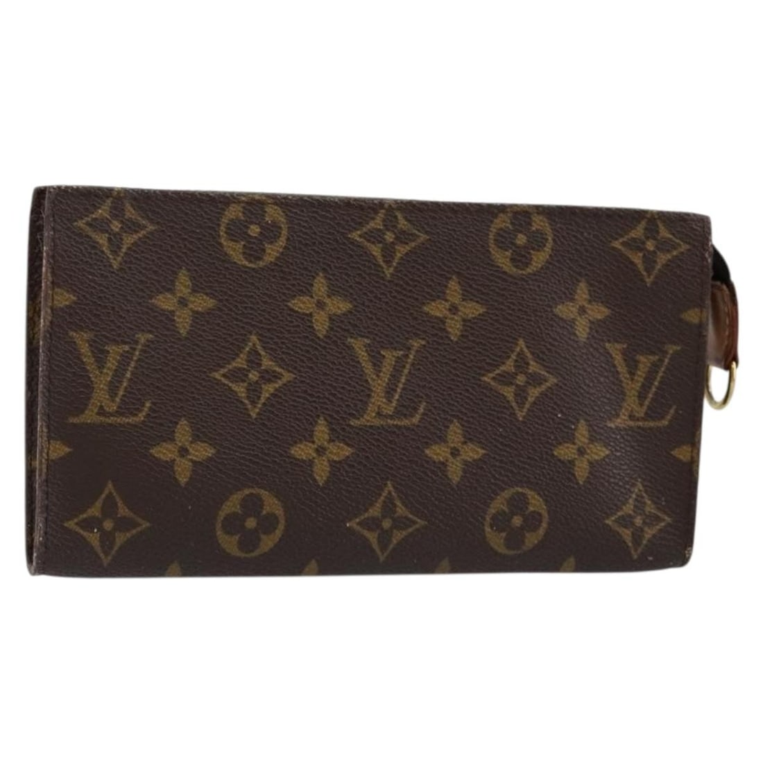 LOUIS VUITTON Monogram Accessory Pouch GM Made in France: LOUIS VUITTON Monogram Accessory Pouch GM Made in France This LOUIS VUITTON Monogram Bucket GM Accessory Pouch is a stylish and functional addition to any collection. Crafted from durable Monogram Can