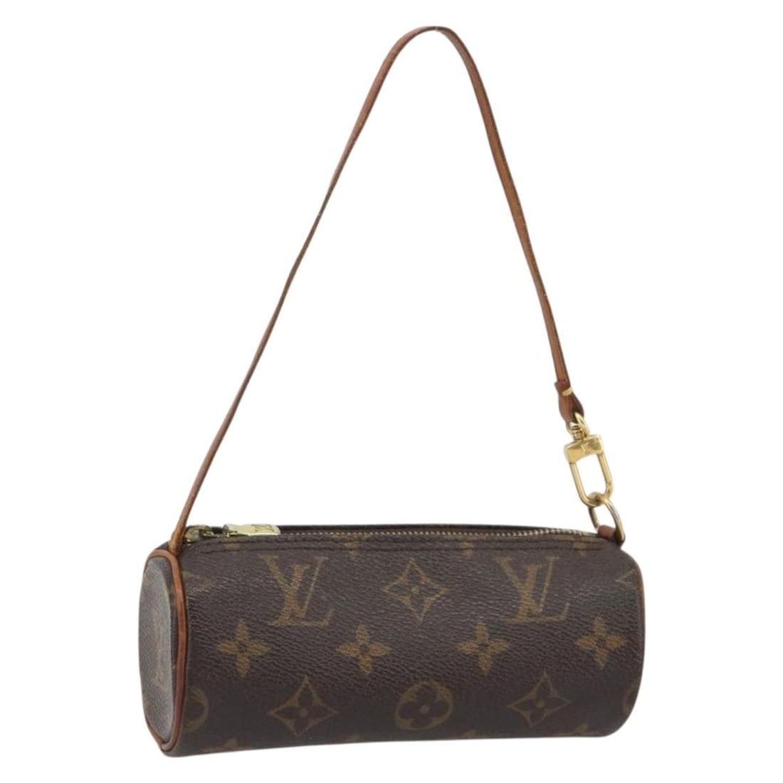 Louis Vuitton Papillon Monogram Canvas Pouch Made in France: Louis Vuitton Papillon Monogram Canvas Pouch Made in France Louis Vuitton Monogram Papillon pouch in Monogram Canvas, made in France. This pouch is described as heavily used and shows visible wear thr