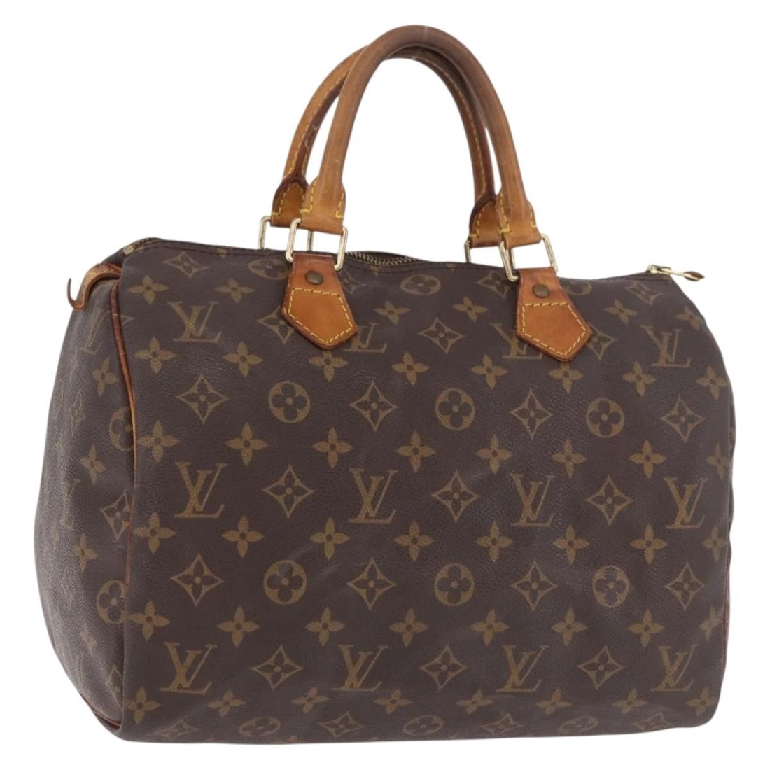 Louis Vuitton M41526 Speedy 30 Monogram Canvas Handbag: Louis Vuitton M41526 Speedy 30 Monogram Canvas Handbag This Louis Vuitton Speedy 30 hand bag is crafted in Monogram Canvas and features the classic Monogram color/pattern. Made in France, it is identi