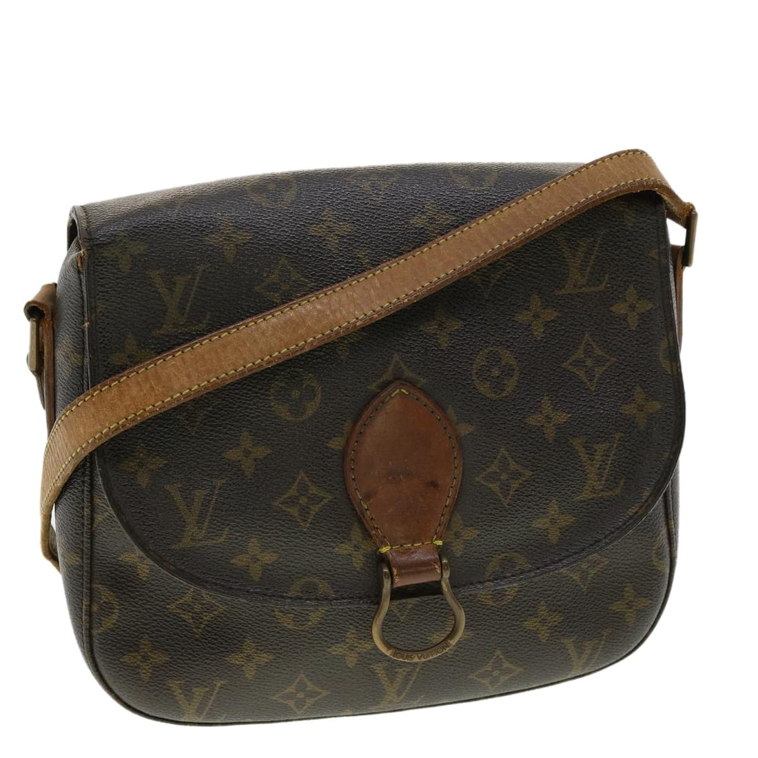 Louis Vuitton M51242 Saint Cloud GM Monogram Canvas Shoulder Bag: Louis Vuitton M51242 Saint Cloud GM Monogram Canvas Shoulder Bag Louis Vuitton Saint Cloud GM shoulder bag in Monogram Canvas, made in France. This women's bag features the classic Monogram exterior a