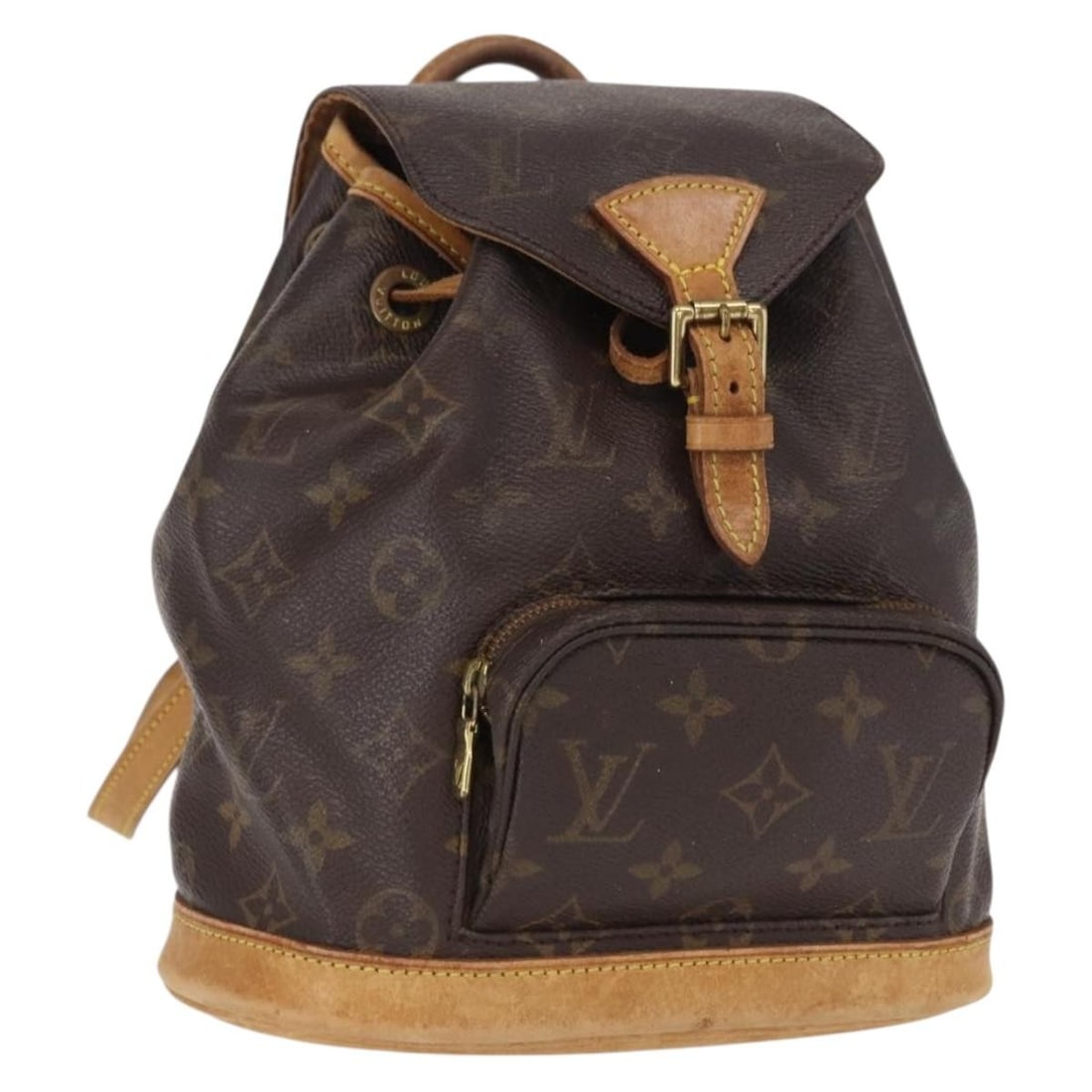 Louis Vuitton M51137 Montsouris PM Monogram Canvas Backpack: Louis Vuitton M51137 Montsouris PM Monogram Canvas Backpack Louis Vuitton Monogram Montsouris PM backpack in Monogram Canvas, made in France. The bag features the Monogram colorway and comes as the it