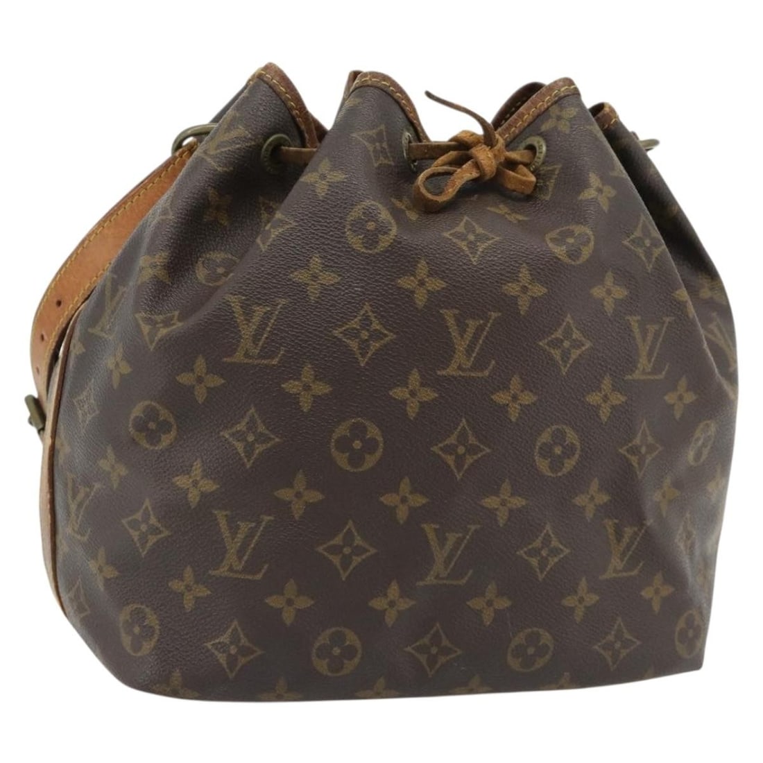 Louis Vuitton M42226 Petit Noe Monogram Canvas Shoulder Bag: Louis Vuitton M42226 Petit Noe Monogram Canvas Shoulder Bag Louis Vuitton Petit Noe shoulder bag in Monogram Canvas, made in France. This women's shoulder bag features the classic Monogram color and i