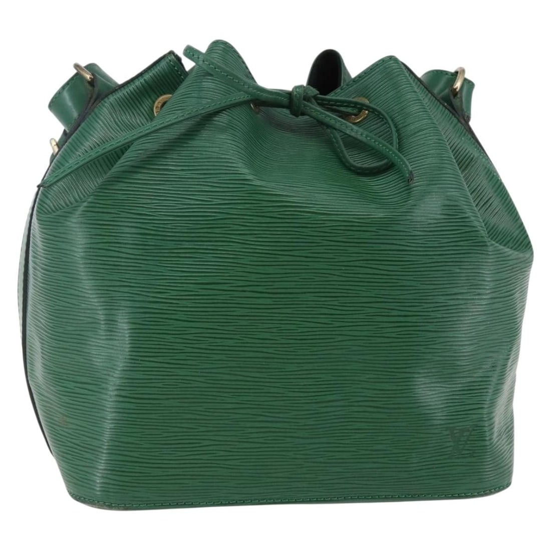 Louis Vuitton Epi Petit Noe Green Shoulder Bag M44104 Auth: Louis Vuitton Epi Petit Noe Green Shoulder Bag M44104 Auth This authentic LOUIS VUITTON Epi Petit Noe Shoulder Bag is a stylish accessory crafted from durable Epi leather in a striking green hue. Feat