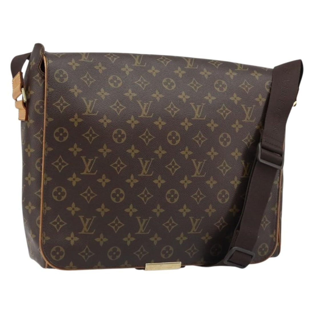 Louis Vuitton M45257 Abbesses Monogram Canvas Shoulder Bag: Louis Vuitton M45257 Abbesses Monogram Canvas Shoulder Bag Louis Vuitton Abbesses shoulder bag in Monogram Canvas, color Monogram. This pre-owned bag was made in Spain and is identified by product num