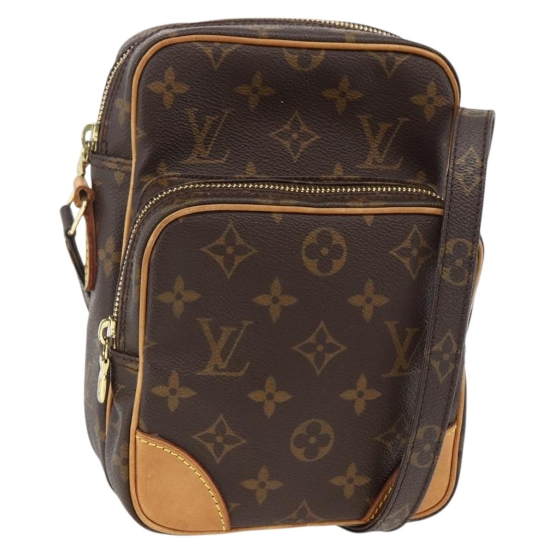 Louis Vuitton M45236 Amazon Monogram Canvas Shoulder Bag: Louis Vuitton M45236 Amazon Monogram Canvas Shoulder Bag Louis Vuitton Monogram Amazon shoulder bag in monogram canvas, made in France. This women's bag includes an adjustable shoulder strap and is of
