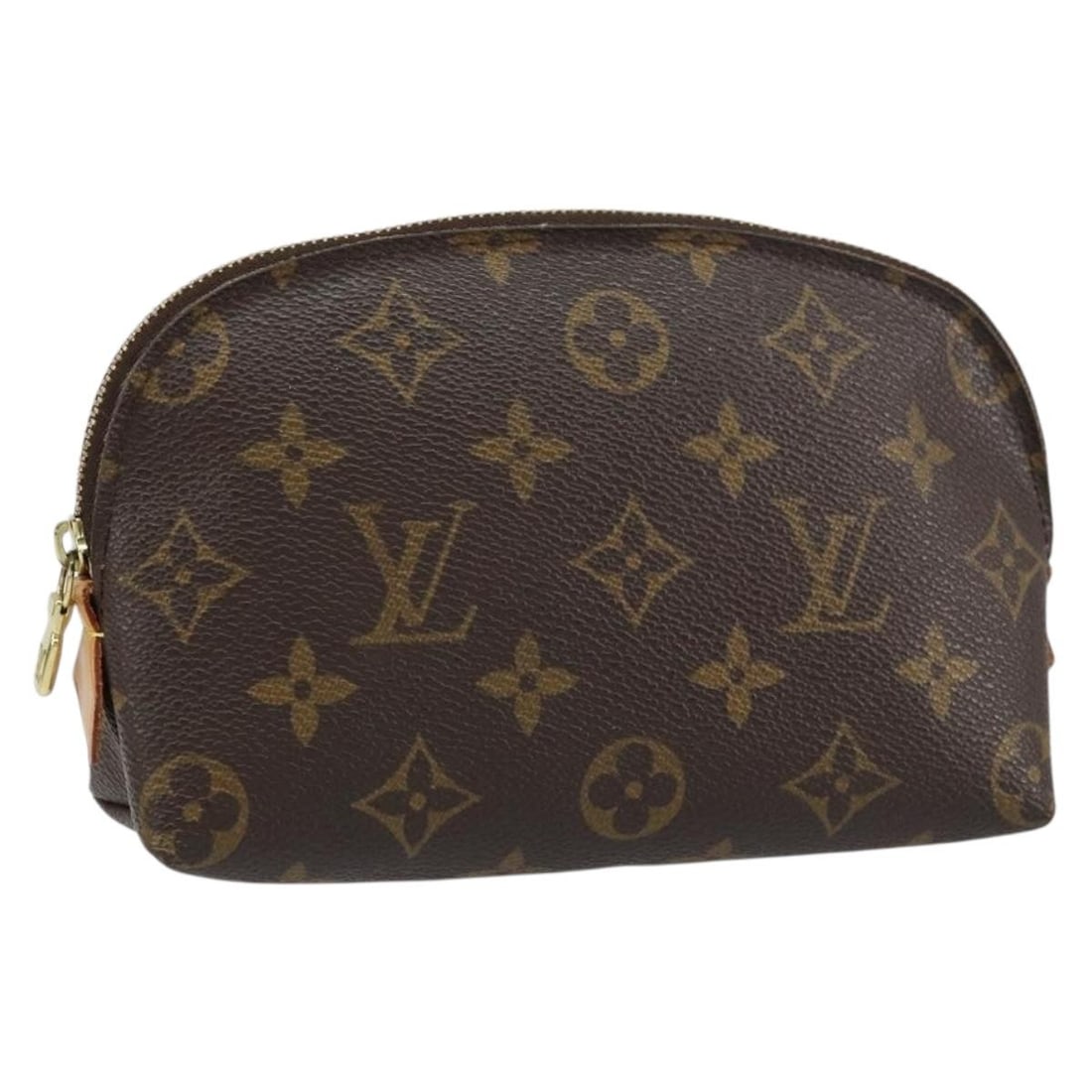 LOUIS VUITTON Monogram Cosmetic Pouch M43998 Auth BA8762 Spain: LOUIS VUITTON Monogram Cosmetic Pouch M43998 Auth BA8762 Spain The Louis Vuitton Monogram Pochette Cosmetic PM Pouch is an elegant and practical accessory crafted from durable Monogram Canvas. This st