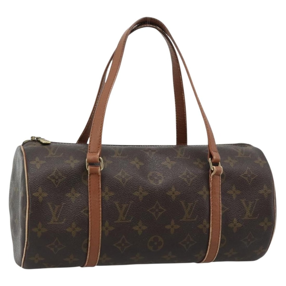 Louis Vuitton M51385 Papillon 30 Monogram Canvas Handbag with Pouch: Louis Vuitton M51385 Papillon 30 Monogram Canvas Handbag with Pouch Louis Vuitton Monogram Papillon 30 handbag in Monogram Canvas, made in France. The bag comes with a pouch and is identified by produ