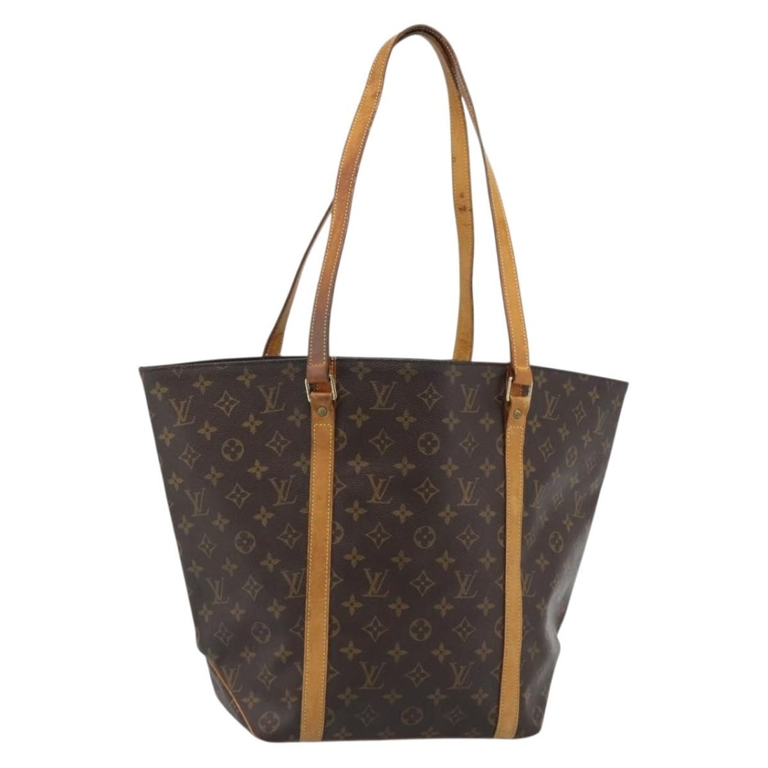 Louis Vuitton M51110 Sac Shopping GM Monogram Canvas Tote: Louis Vuitton M51110 Sac Shopping GM Monogram Canvas Tote Louis Vuitton Sac Shopping GM tote bag in Monogram Canvas, made in France. This women's tote features the Monogram exterior and a shoulder dro
