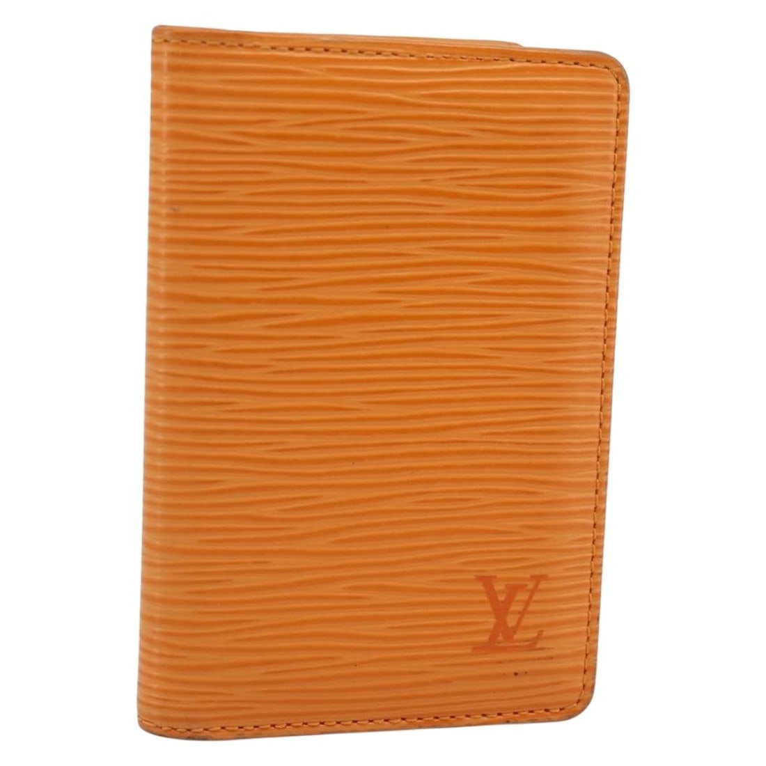 Louis Vuitton M6358H Epi Leather Card Case Organizer De Poch Orange (1 of 18)