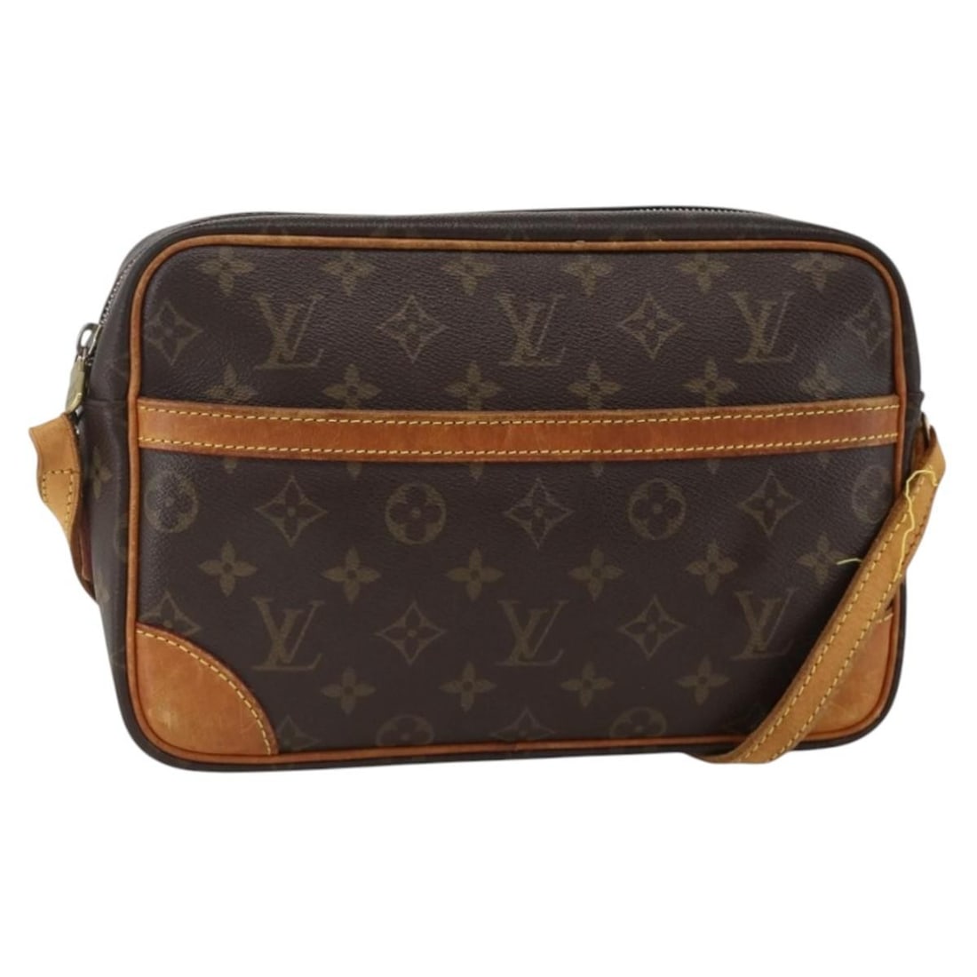 Louis Vuitton Trocadero 27 Monogram Canvas Shoulder Bag M51274 France: Louis Vuitton Trocadero 27 Monogram Canvas Shoulder Bag M51274 France This is a Louis Vuitton Monogram Trocadero 27 shoulder bag featuring the classic monogram canvas exterior and an adjustable should