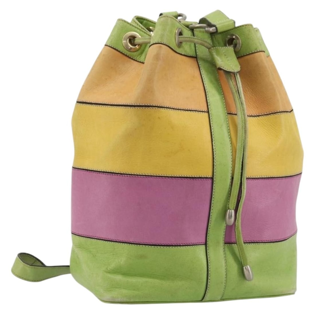 Celine Multicolor Silver Leather Shoulder Bag for Women Made in Italy: Celine Multicolor Silver Leather Shoulder Bag for Women Made in Italy This CELINE shoulder bag features a multicolor and silver leather exterior with a contemporary design. Made in Italy, it is design