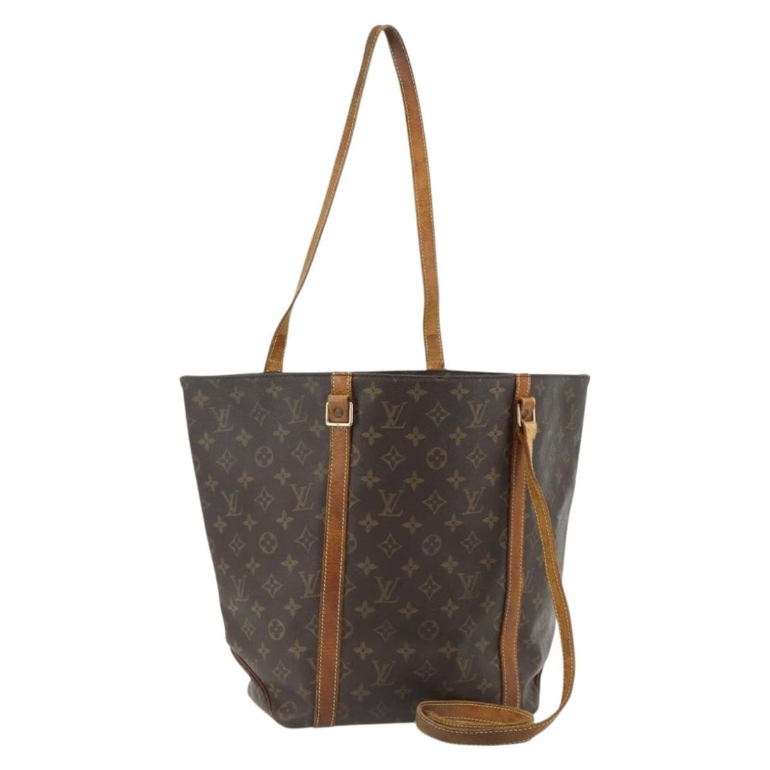 Louis Vuitton M51110 Monogram Canvas Sac Shopping GM Tote Bag: Louis Vuitton M51110 Monogram Canvas Sac Shopping GM Tote Bag This is a Louis Vuitton Monogram Sac Shopping GM Tote Bag, model M51110. Crafted from signature monogram canvas, this large tote features 