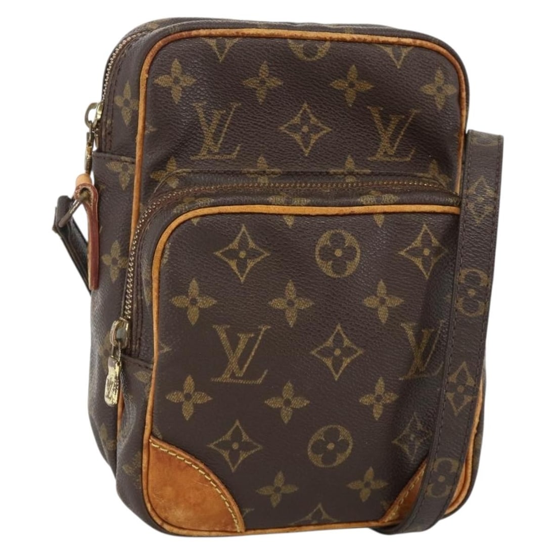 Louis Vuitton M45236 Amazon Monogram Canvas Women's Shoulder Bag: Louis Vuitton M45236 Amazon Monogram Canvas Women's Shoulder Bag Louis Vuitton Monogram Amazon shoulder bag in monogram canvas. This women's shoulder bag is made in France and features an adjustable s