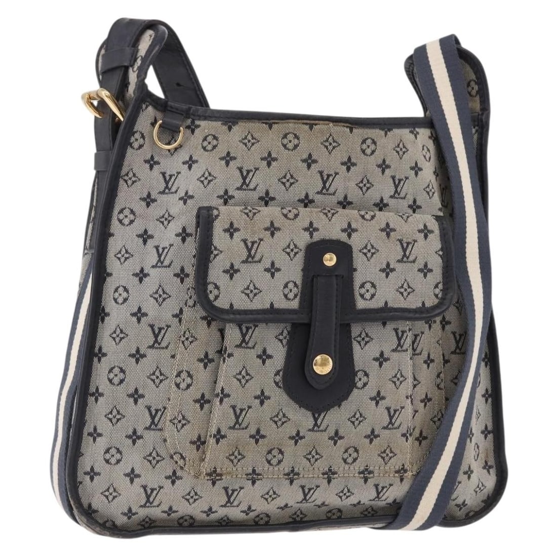 Louis Vuitton M92320 Mini Monogram Besace Mary Kate Shoulder Bag Navy: Louis Vuitton M92320 Mini Monogram Besace Mary Kate Shoulder Bag Navy Louis Vuitton Monogram Mini Besace Mary Kate shoulder bag in navy Monogram Mini Canvas. Made in France, this bag has a shoulder st
